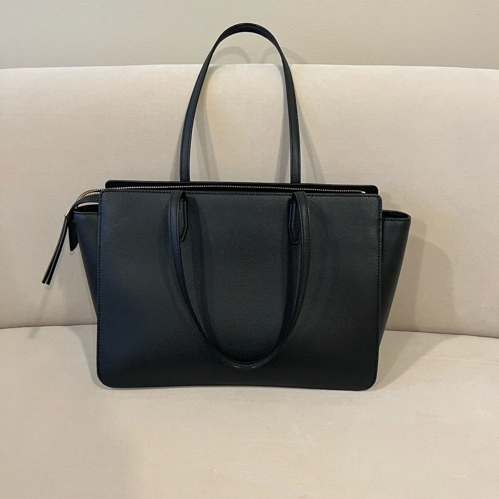 Tory Burch Robinson Tote Black - Picture 5 of 8
